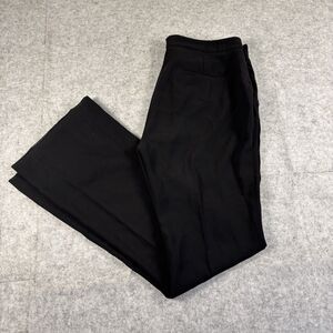 Zara Woman Black Bootcut Dress Pants Slacks Trousers Womens Large 2201/778/800